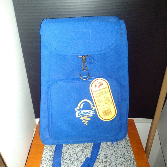 Culver's Restaurant Organizer Pocket BACKPACK. Toppers Brand. New w/Tags. - Picture 6 of 9